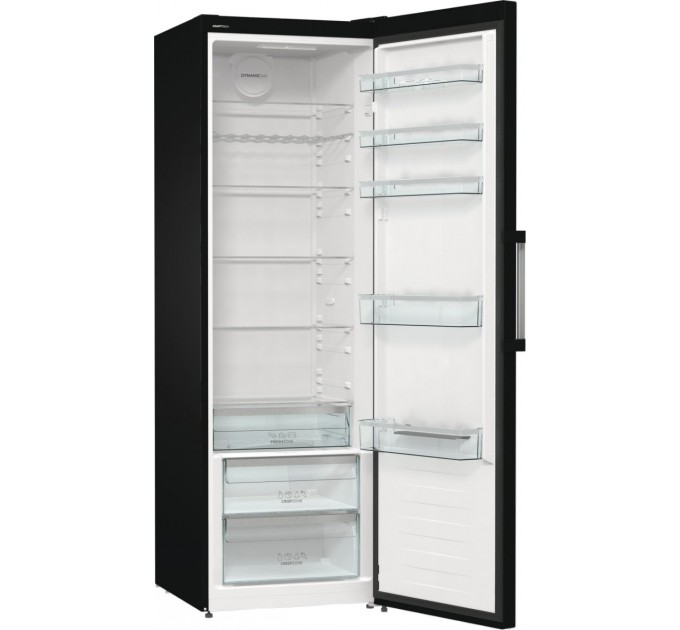 Холодильная камера Gorenje, 185x60х66, 398л, А++, дисплей, зона св-ти, черный