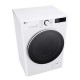 Прально-сушильна машина LG фронтальна, 9(5)кг, 1200, А, 48см, дисплей, пара, інвертор, білий