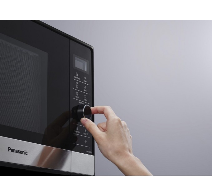 Мікрохвильова піч інверторна з грилем Panasonic, 23л, 1000Вт, дисплей, чорний