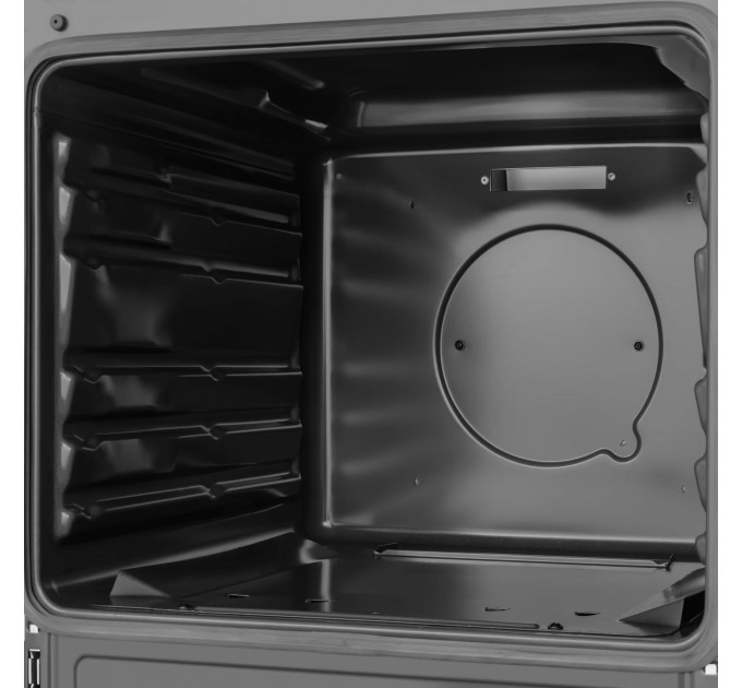 Плита Hansa газовая, 50x60см, 70л, чугун, газ контр., белый