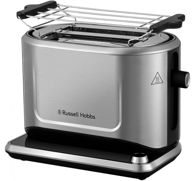 Тостер Russell Hobbs Attentiv 2 Slice 1500Вт, підігрів, розморожування, метал