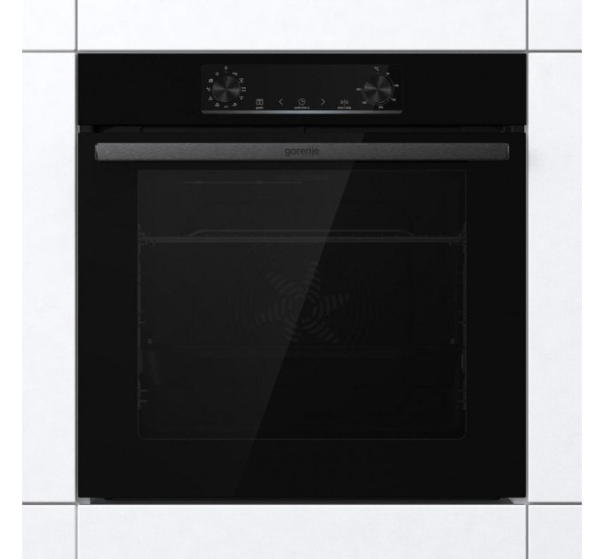 Комплект Gorenje (духовка электрическая BO6735E05B + поверхность газ на стекле GTW641EB), 743549, чорн