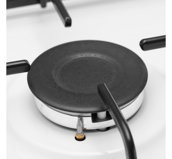 Плита ARDESTO газовая, 50л, 50x60см,электроподжиг, таймер, форсунки LPG (подключение газового баллона), белый