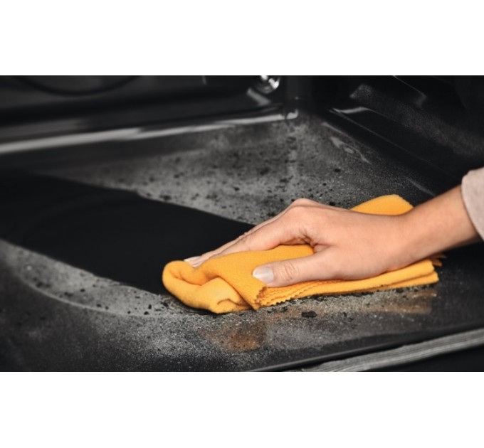 Духовой шкаф Electrolux электрический, 72л, A+, дисплей, конвекция, пиролиз, телескопические направляющие, черный