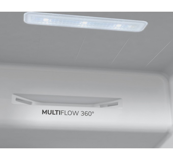 Холодильник SBS Gorenje, 179х67х92см, 2 дв., 356(191)л, А++, NF+, Инв. , Зона св-ти, Внешн.диспл, матовый серый