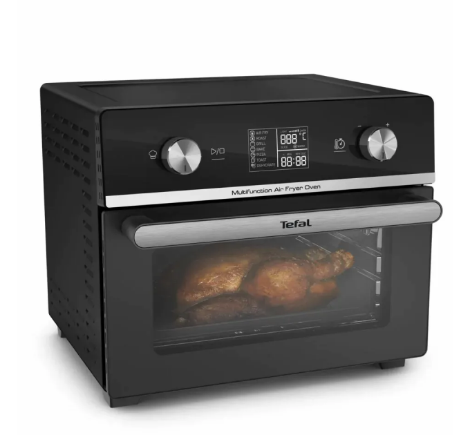 Мультипечь Tefal Easy Fry Oven Multifunctional, 1800Вт, механ. управл., пластик, черный