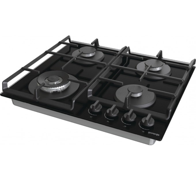 Комплект Gorenje (духовка электрическая BO6735E05B + поверхность газ на стекле GTW641EB), 743549, чорн