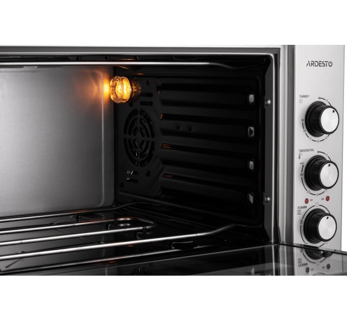 Піч електрична ARDESTO, 45л, 1600Вт, механіч., сірий