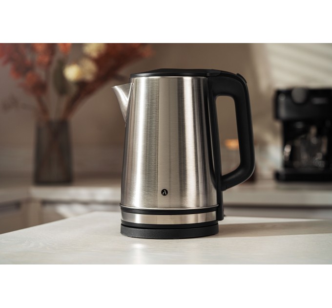 Электрочайник ARDESTO 2.2л, нерж. сталь, серебристый