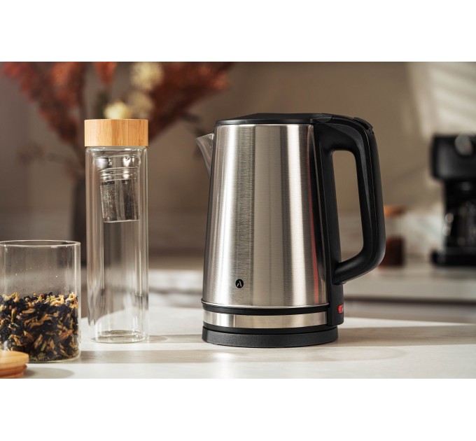 Электрочайник ARDESTO 2.2л, нерж. сталь, серебристый