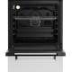 Плита Beko комби, 60л, 50x60см, дисплей, конвекция, чугун, белый