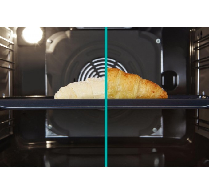 Плита Gorenje электрическая стеклокерамическая, 71л, 60x60см, дисплей, программатор, нерж