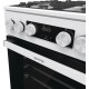 Плита Gorenje газовая, 67л, 50x60см, дисплей, IconLed, чугун, белый