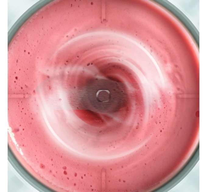 Блендер Tefal Lightmix портативний для смузі, чаша-300мл, USB, тритан, зеленый