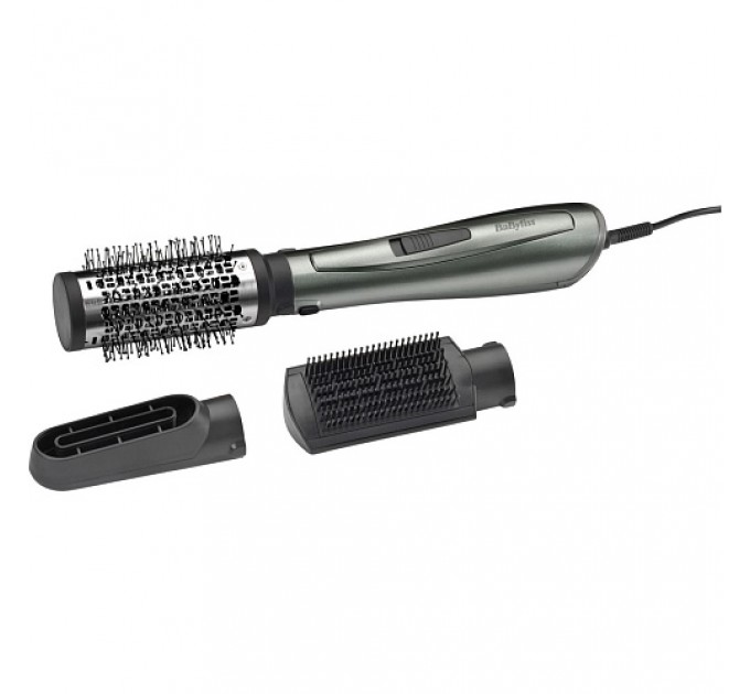 Фен-щетка Babyliss Xanadu, 1000Вт, режимов-2, хол. обдув, 2 насадки, серый