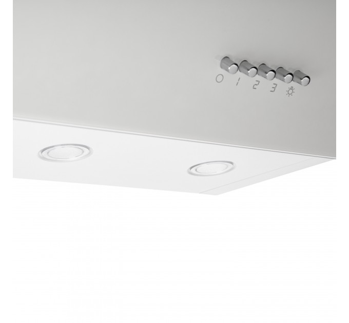 Вытяжка ARDESTO наклонная, 60см, 900м3ч, стекло, 2х1Вт LED, кнопочное, белый