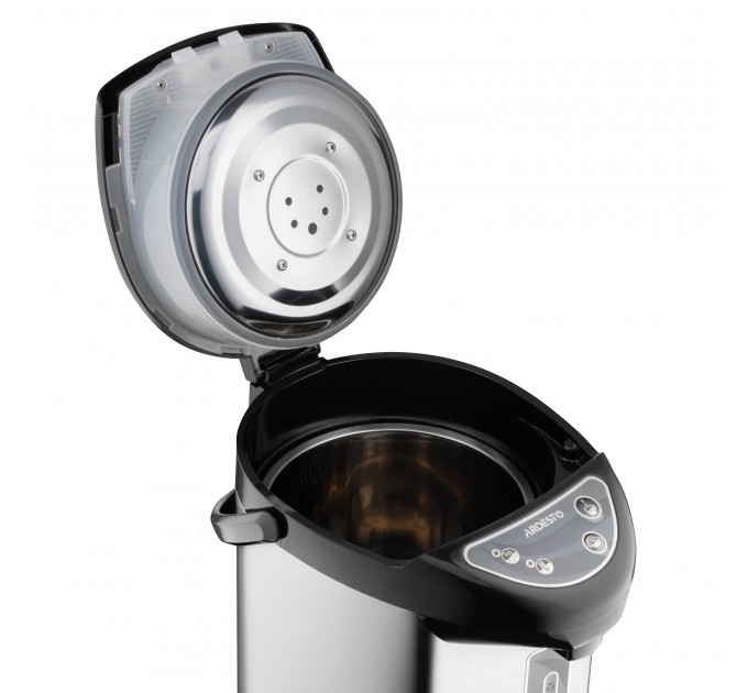 Термопот ARDESTO 5л, пластик, сіро-чорний