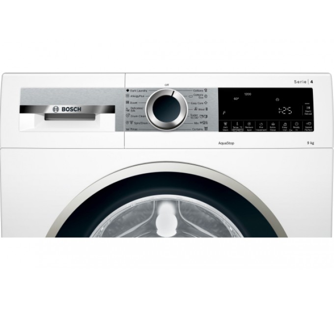 Пральна машина Bosch фронтальна, 9кг, 1200, A+++, 60см, дисплей, білий