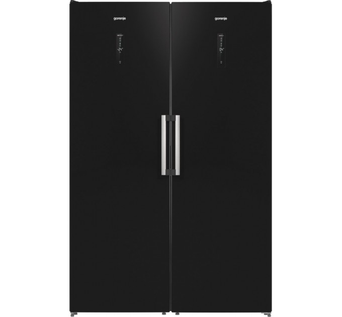 Холодильная камера Gorenje, 185x60х66, 398л, А++, дисплей, зона св-ти, черный