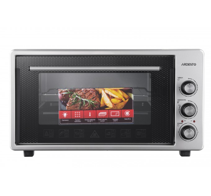 Піч електрична ARDESTO, 45л, 1600Вт, механіч., сірий