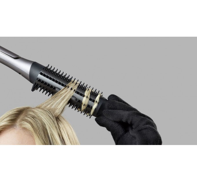 Стайлер Remington ProLuxe You Adaptive, 62Вт, темп.режимов-3, D-38mm, ионизация, керамика, черно-серый