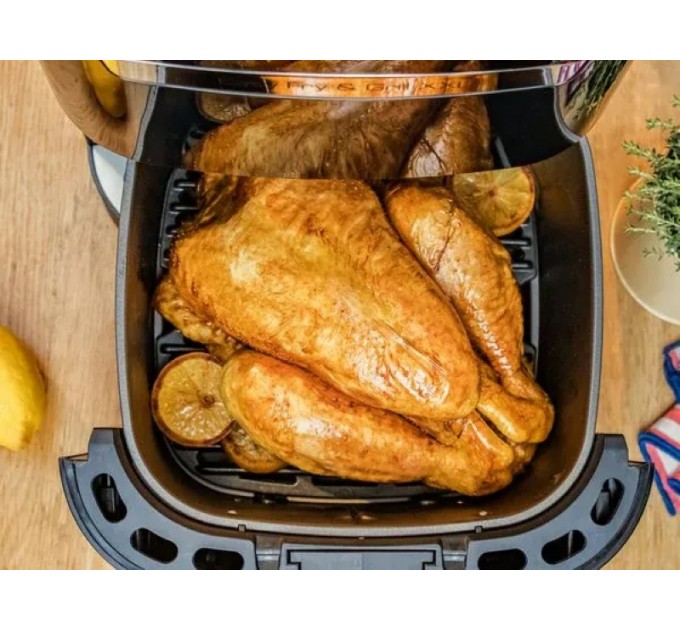 Мультипечь Tefal EasyFry&Grill XXL, 1830Вт, чаша-6.5л, сенсорное управл., 8 програм, пластик, серо-синий