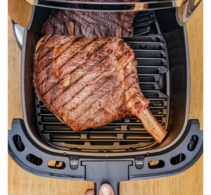 Мультипечь Tefal EasyFry&Grill XXL, 1830Вт, чаша-6.5л, сенсорное управл., 8 програм, пластик, серо-синий