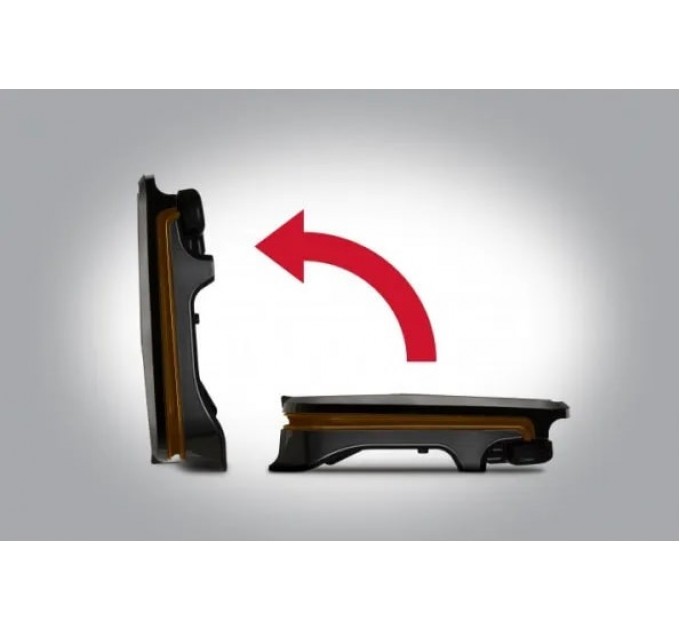 Гриль George Foreman прижимной Fit Grill Copper Medium 1630Вт, темп. режимов-1, пластик, черный