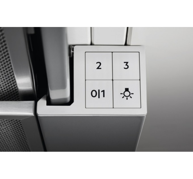 Витяжка Electrolux телескопічна, 59см, 410м.куб/год., сірий