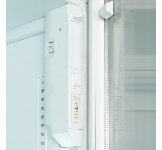 Холодильная витрина Snaige, 202.5x60х73, 455л, полок - 5, зон - 1, бут-252, 1дв., ST, белый