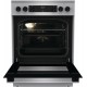 Плита Gorenje электрическая стеклокерамическая, 71л, 60x60см, дисплей, программатор, нерж