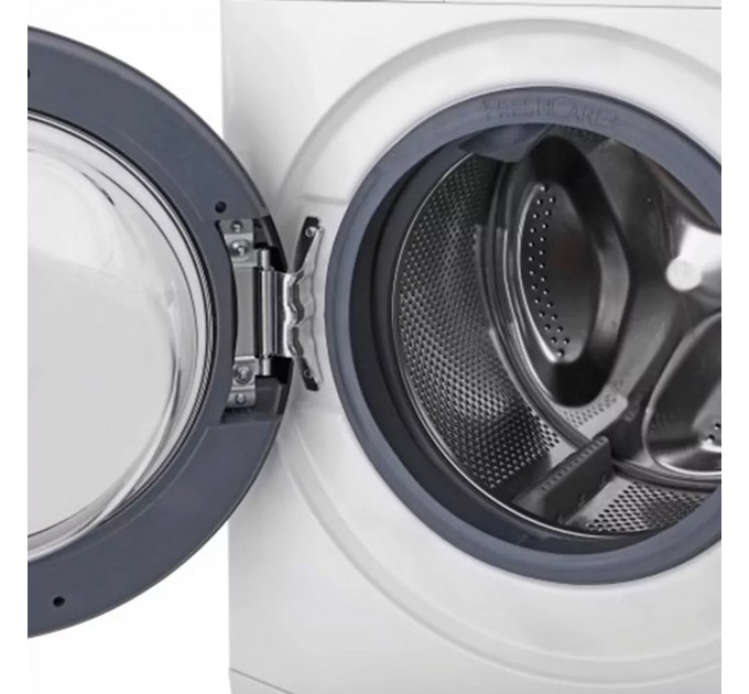 Стиральная машина Whirlpool фронтальная, 8кг, 1200, A+++, 60см, дисплей, пар, инвертор, люк черный, белый