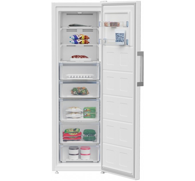 Морозильна камера Beko, 187x61x71, 286л, 1дв., A+, NF, білий