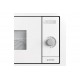 Мікрохвильова піч Gorenje вбудовувана Simplicity, 23л, міх. управл., 900Вт, гриль, дисплей, білий