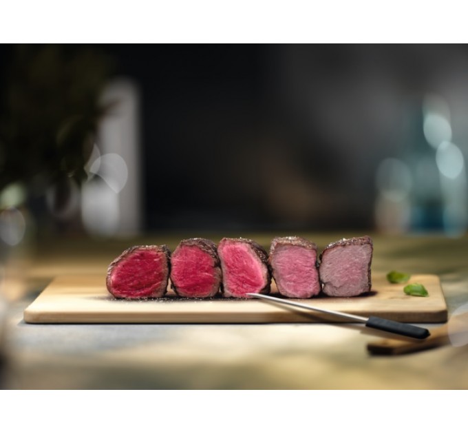 Духовой шкаф Electrolux электрический, 72л, A+, дисплей, конвекция, пиролиз, телескопические направляющие, черный