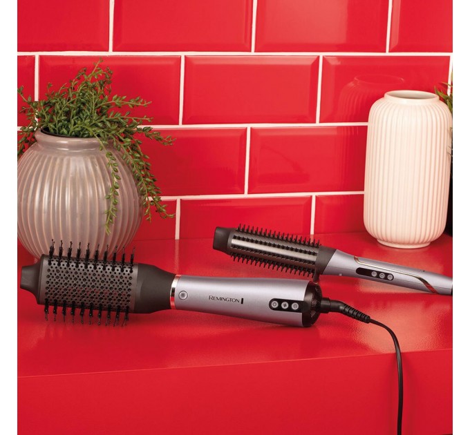 Стайлер Remington ProLuxe You Adaptive, 62Вт, темп.режимов-3, D-38mm, ионизация, керамика, черно-серый