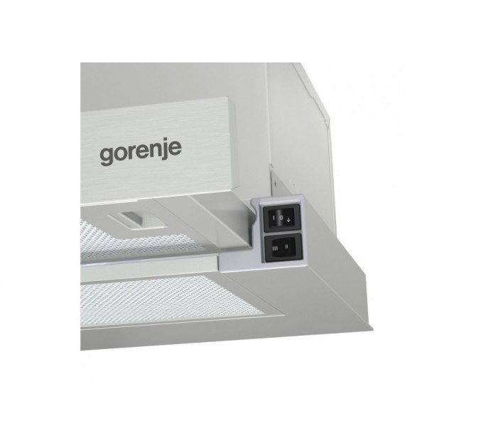 Витяжка Gorenje телескопічна, 60см, 350м.куб/год, нерж.