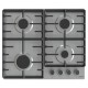Варочная поверхность Gorenje газовая, 60см, чугун, нерж
