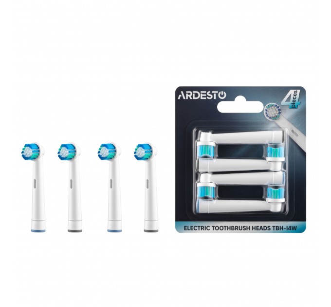 Насадка для электрических зубных щеток Ardesto, 4 шт. в комплекте