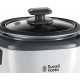 Рисоварка Russell Hobbs, 200Вт, чаша-0.7л, механическое управл., съемная крышка, нерж. сталь, черно-белый