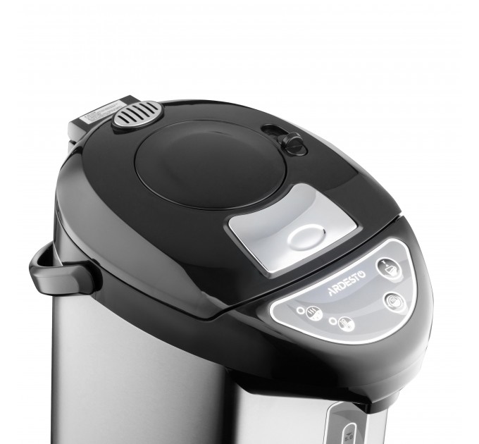 Термопот ARDESTO 5л, пластик, сіро-чорний