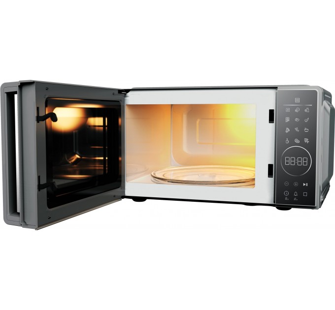 Мікрохвильова піч Beko, 20л, мех.керув., 700Вт, сірий