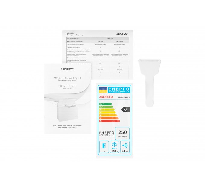 Морозильный ларь ARDESTO, 198л, А+, ST, режим холодильника, белый