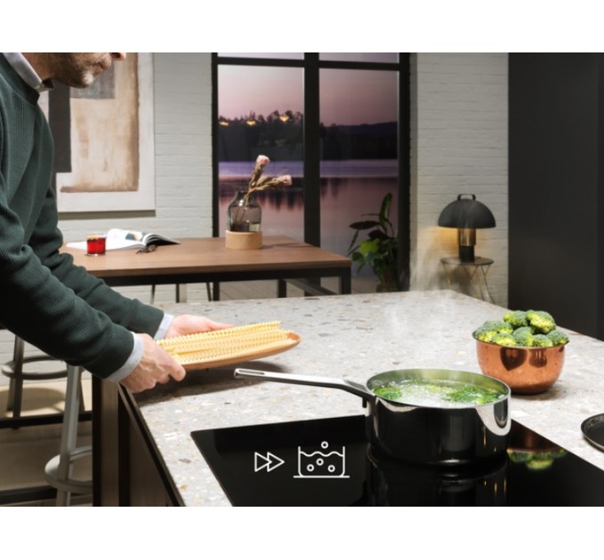 Варочная поверхность Electrolux индукционная, 60см, Hob2Hood, черный