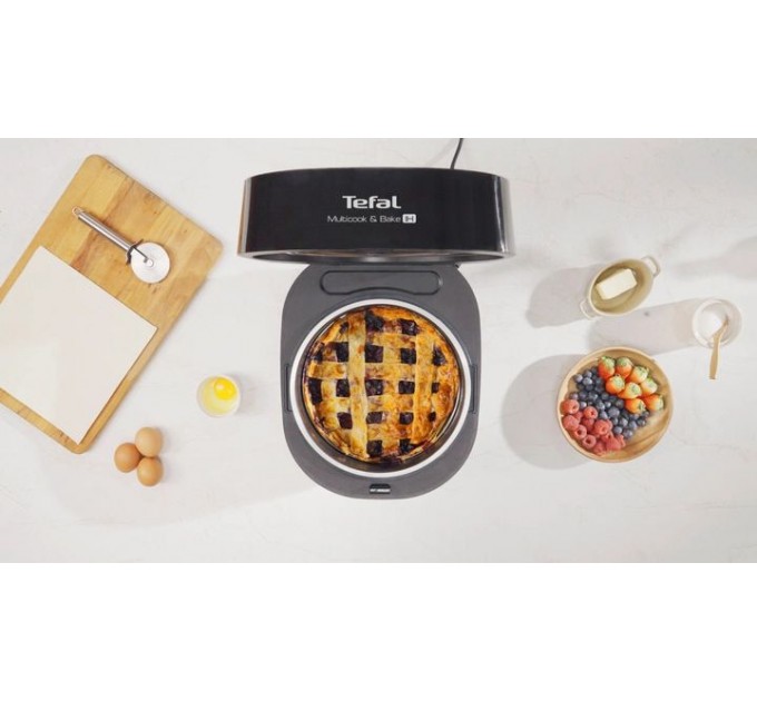 Мультиварка Tefal Multicook&Bake IH, 1500Вт, чаша-5л, электронное управл., металл/пластик, черный