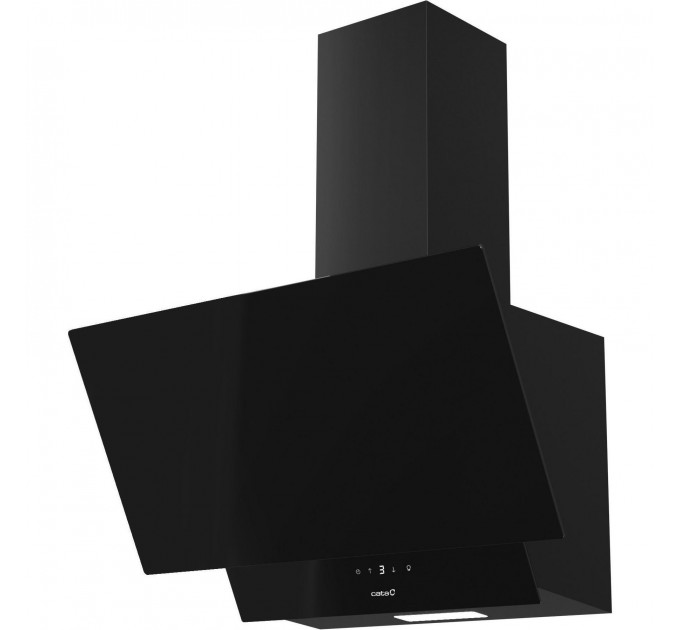 Витяжка Cata похила, 60см, 1000м.куб/год, Juno 6000 gbk, чорний