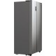 Холодильник SBS Gorenje, 179х67х92см, 2 дв., 356(191)л, А++, NF+, Инв. , Зона св-ти, Внешн.диспл, матовый серый
