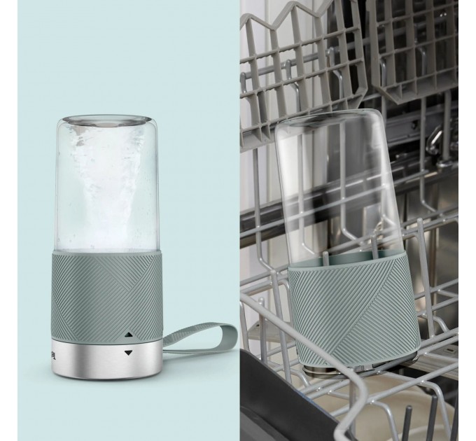 Блендер Tefal Lightmix портативний для смузі, чаша-300мл, USB, тритан, зеленый