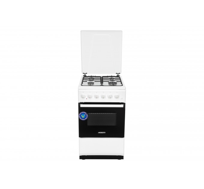 Плита ARDESTO комби, 52л, 50x60см, форсунки LPG (подключение газового баллона), белый