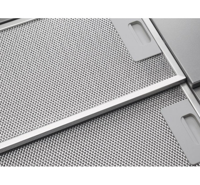 Витяжка Electrolux телескопічна, 59см, 410м.куб/год., сірий